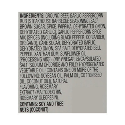 Signature SELECT Garlic Peppercorn Rub Beef Tri Tip Patties - 16 oz - Image 4