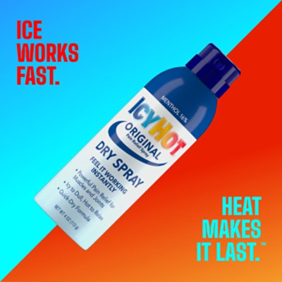 Icy Hot Dry Spray - 4 OZ - Image 3