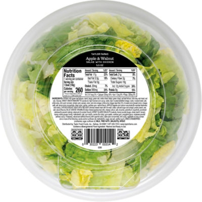 Taylor Farms Apple Walnut and Chicken Salad Bowl - 5.5 Oz - Image 7