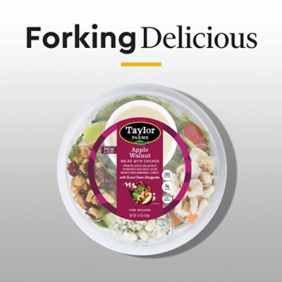 Taylor Farms Apple Walnut and Chicken Salad Bowl - 5.5 Oz - Image 6