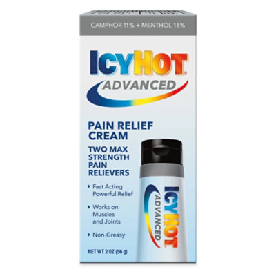 Icy Hot Advanced Pain Relief Cream - 2 OZ - Image 2