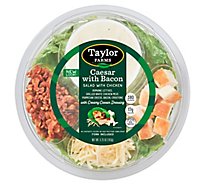 Taylor Farms Caesar and Bacon Salad Bowl - 5.75 Oz