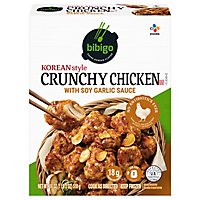 Bibigo Korean Style Crunchy Chicken Soy Garlic - 18 OZ