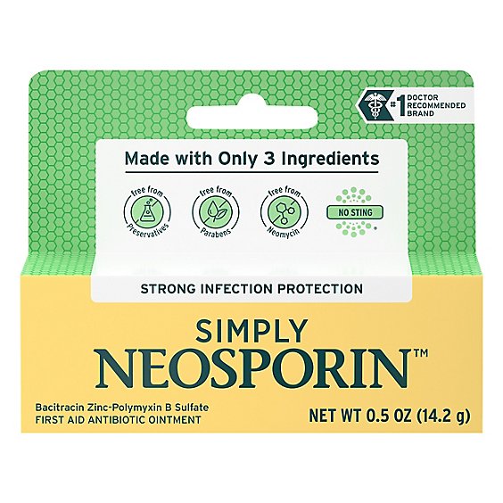 Neosporin Ointment Simple Formula - .5 OZ