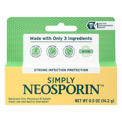 Neosporin Ointment Simple Formula - .5 OZ