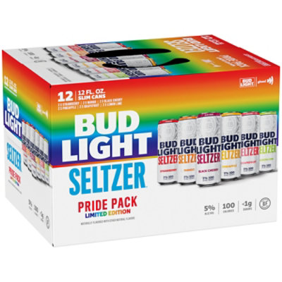 Bud Light Seltzer Pride Variety Pack In Cans - 12-12 Fl. Oz.