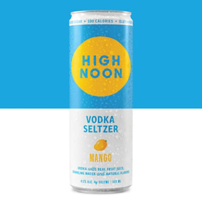 High Noon Sun Sip Mango Hard Seltzer In Cans - 4-355 ML - Image 1