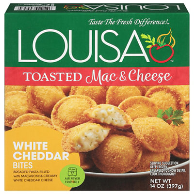 Louisa Toasted White Cheddar Mac & Cheese Bites - 14 OZ - Image 2