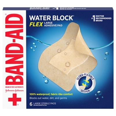 Bandaid Waterblock Flex Ad Pad - 6 CT - Image 3