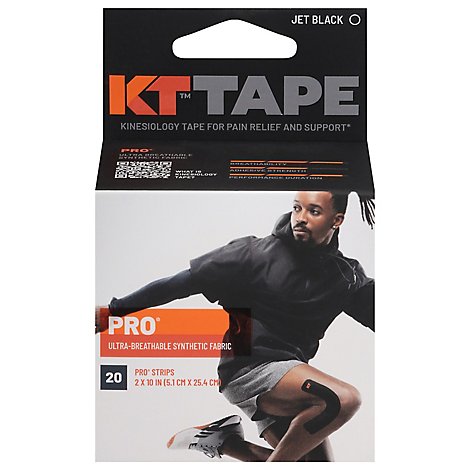 Kt Tape Pro Black - 20 CT