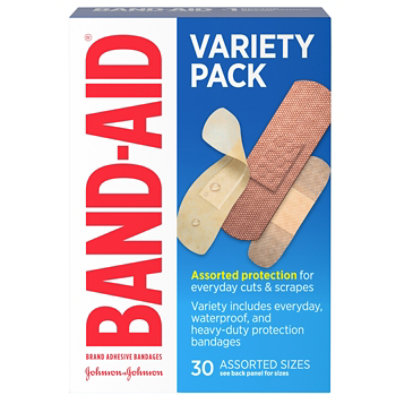 BAND-AID Variety Pack - 30 CT - Image 1