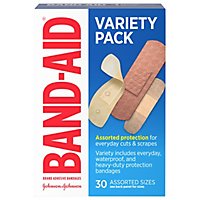 BAND-AID Variety Pack - 30 CT - Image 1