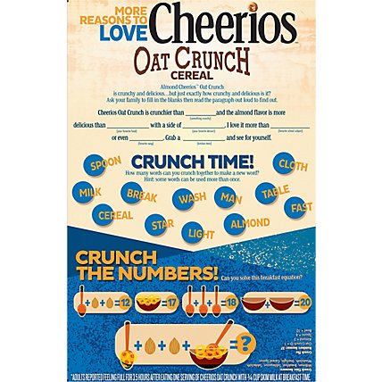 Cheerios Almond Oat Crunch Cereal - 18.2 OZ - Image 6