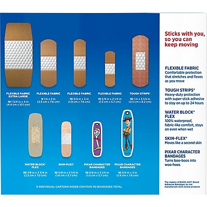 BAND-AID Family Pack - 110 CT - Image 4