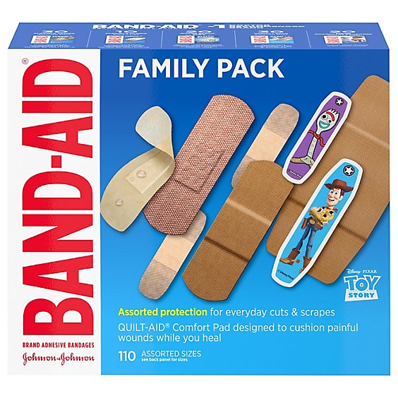 BAND-AID Family Pack - 110 CT