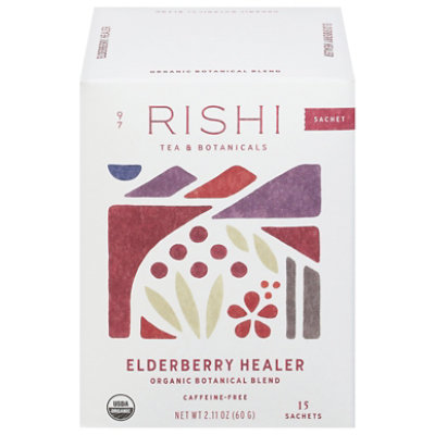 Rishi Elderberry Tea - 15 CT - Image 1