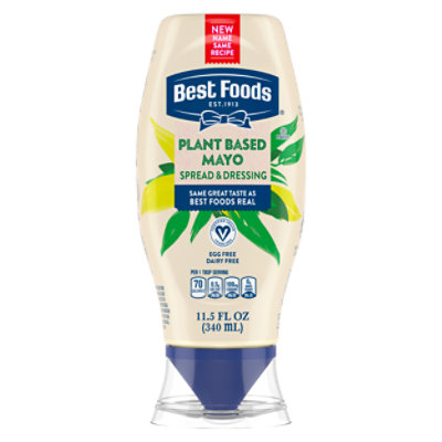 Best Foods Vegan Spreads Dressing - 11.5 OZ - Image 1