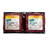 Signature Farms 93% Lean Ground Beef 7% Fat Multi Pack - 48 OZ