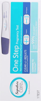 Signature Select/Care One Step Pregnancy Test - EA - Image 5