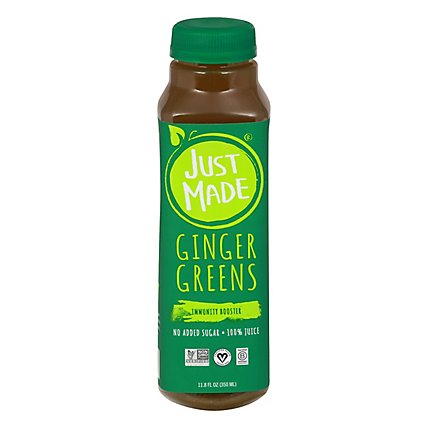 Just Made Ginger Greens Juice - 11.8 Fl. Oz. - Image 3