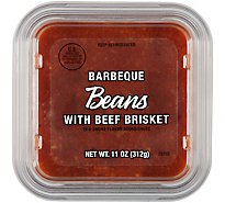 Resers Baked Beans With Brisket - 11 OZ