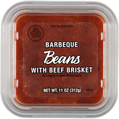Resers Baked Beans With Brisket - 11 OZ