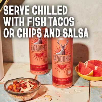 Cazadores Ready to Drink Gluten Free Paloma Cocktail Multipack - 4-355 Ml - Image 3