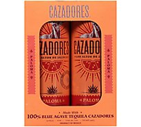 Cazadores Ready to Drink Gluten Free Paloma Cocktail Can - 4-355 Ml