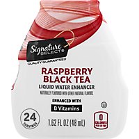 Signature Select Liquid Water Enhancer Raspberry Black Tea - 1.62 FZ - Image 2