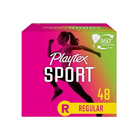 Playtex Sport Regular - 48 CT