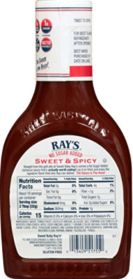 Rays No Sugar Added Sweet & Spicy Bbq - 18.5 OZ - Image 5