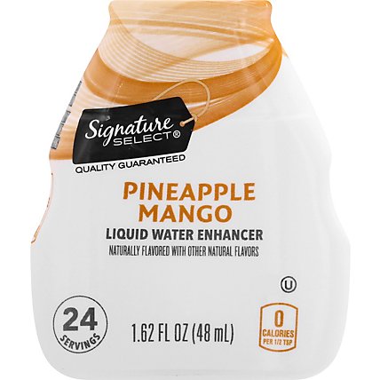 Signature Select Liquid Water Enhancer Pineapple Mango - 1.62 FZ - Image 2