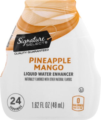 Signature SELECT Liquid Water Enhancer Pineapple Mango - 1.62 FZ - Image 2