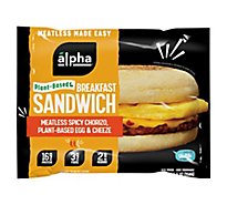 Alpha Foods Breakfast Sandwich Chorizo - 5.5 OZ