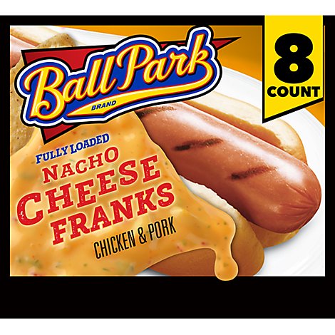 Ball Park Fully Loaded Nacho Cheese Frank - 15 OZ