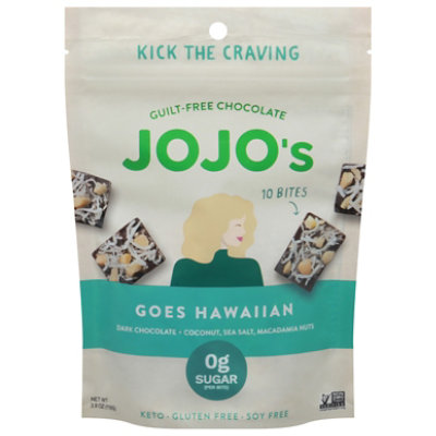 Jojos Chocolate Bites Goes Hawaiian - 3.9 OZ
