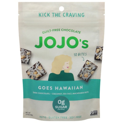 Jojos Chocolate Bites Goes Hawaiian - 3.9 OZ - Image 1