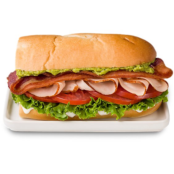 Signature Cafe Turkey Bacon Avocado Sandwich Regular Cold - EA