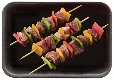 Steakhouse Beef Kabob With Vegetables - 1 Lb - Image 1