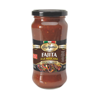 Casa Martinez Cooking Sauce Fajita - 12 OZ