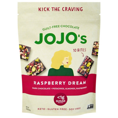 Jojos Chocolate Bites Raspberry Dream - 3.9 OZ - Image 3