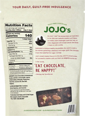 Jojos Chocolate Bites Raspberry Dream - 3.9 OZ - Image 6