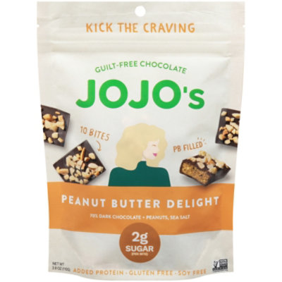 Jojos Choc Bites Peanut Butter Delight - 3.9 OZ - Image 1