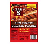 Bar-S Chicken Franks - 3 Lb