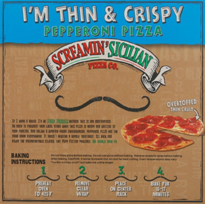 Screamin Sicilian Tc Pepperoni - 18.4 OZ - Image 6