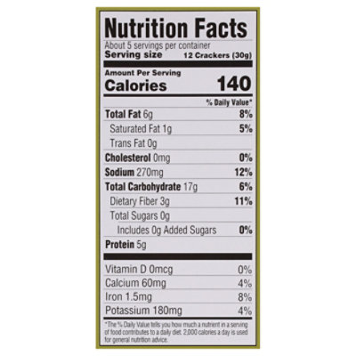 Marys Gone Crackers Rosemary Cracker - 5 OZ - Image 3