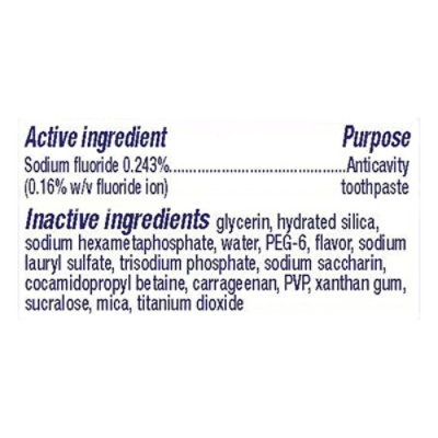 Crest 3D White Toothpaste Fluoride Anticavity Brilliance Blast - 3.9 Oz - Image 4