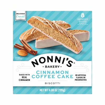 Nonnis Cinnamon Streusel Biscotti - 6.88 OZ - Image 1