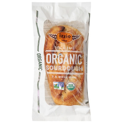 Bread T&b Sourdough Organic Izzio - 14.00 OZ - ACME Markets