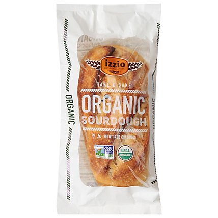 Bread T&b Sourdough Organic Izzio - 14.00 OZ - Image 1